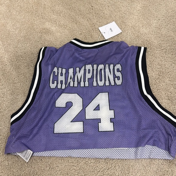 Kobe Bryant Adika Athletic Basketball Crop Top Size Extra Small Brand New - Picture 3 of 3